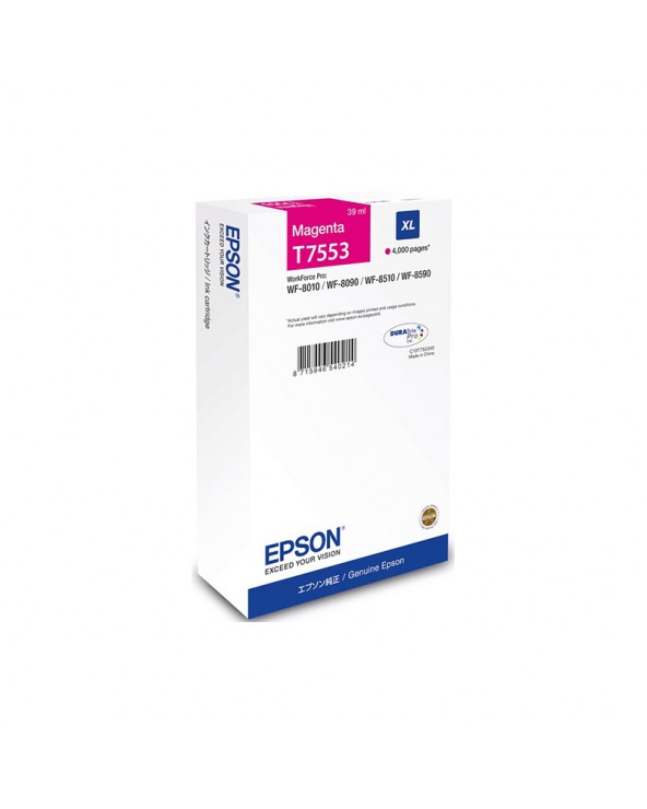Epson Κασέτα Μελάνης T7553 Ματζέντα XL by DoctorPrint