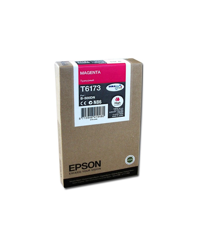 Epson Κασέτα Μελάνης T6173 Ματζέντα by DoctorPrint