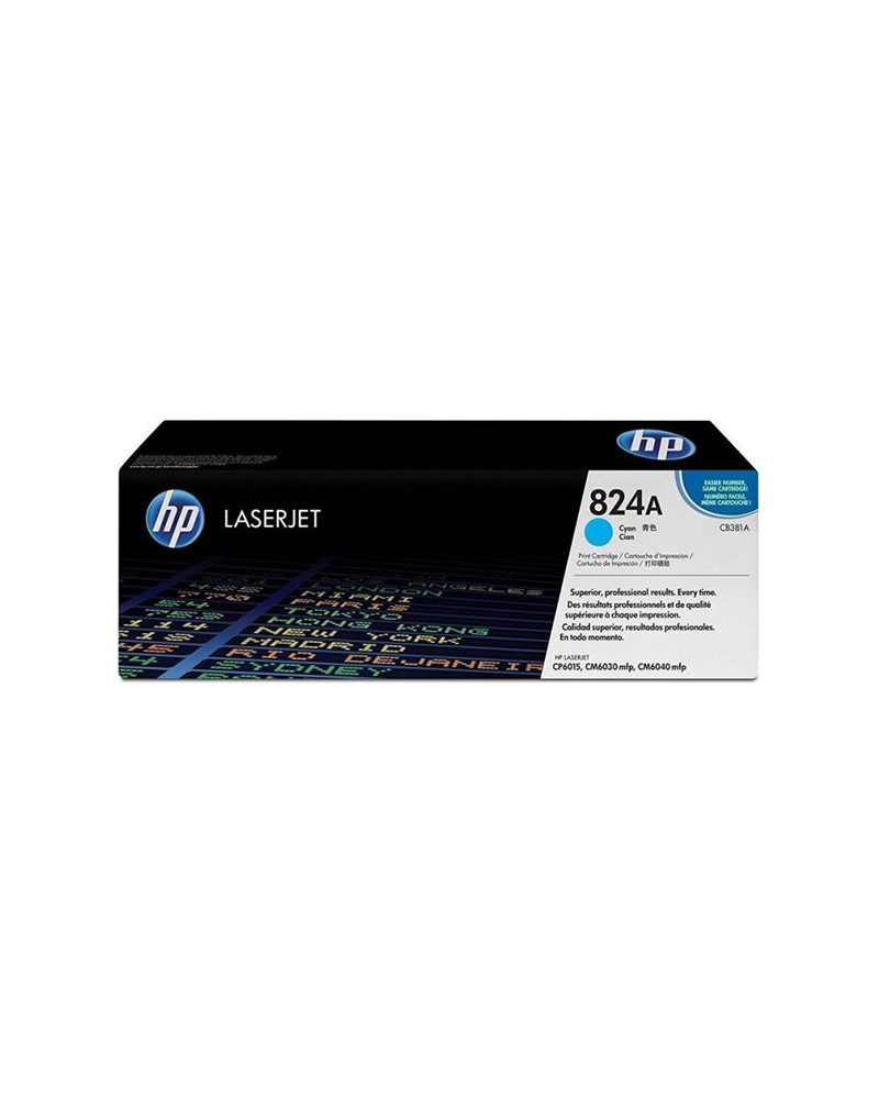 HP Κασέτα Toner 824A Κυανό by DoctorPrint