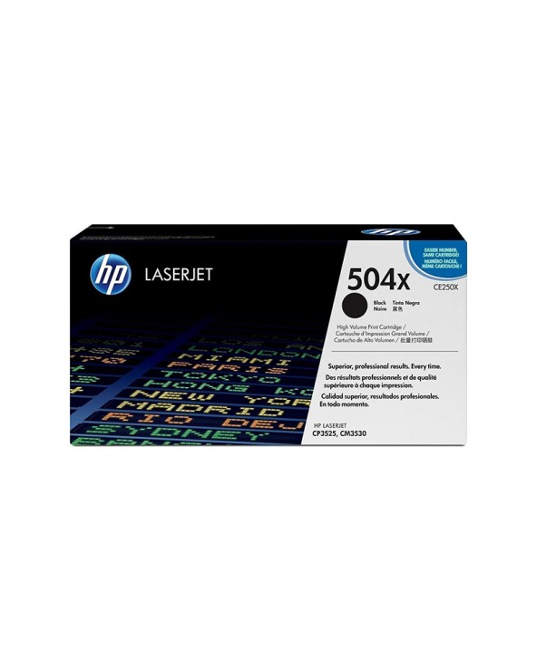 HP Κασέτα Toner 504X Μαύρο by DoctorPrint