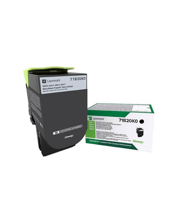 Lexmark Κασέτα Toner 71B20K0 Μαύρο by DoctorPrint