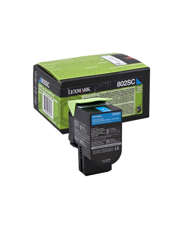 Lexmark Κασέτα Toner 80C2SC0 Κυανό by DoctorPrint