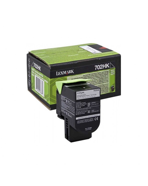 Lexmark Κασέτα Toner 702HΚ Μαύρο by DoctorPrint