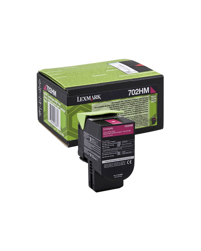Lexmark Κασέτα Toner 702HM Ματζέντα by DoctorPrint