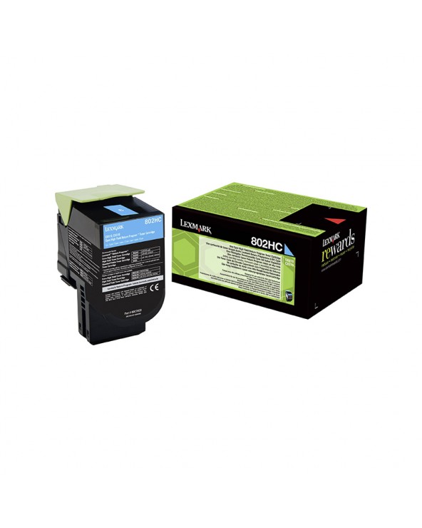 Lexmark Κασέτα Toner 802HC Κυανό by DoctorPrint