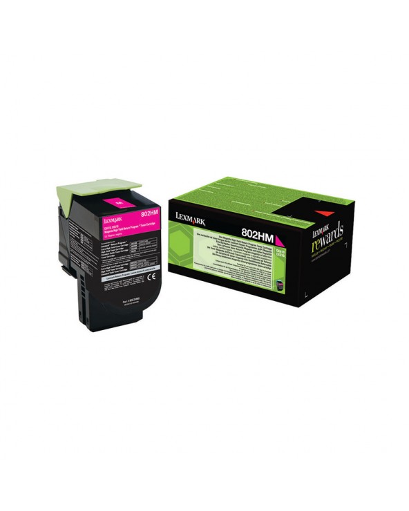 Lexmark Κασέτα Toner 802HM Ματζέντα by DoctorPrint