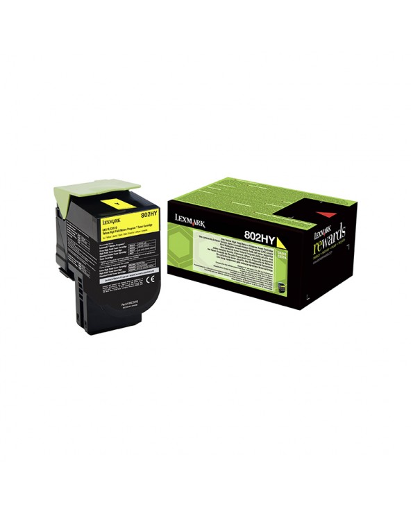 Lexmark Κασέτα Toner 802HY Κίτρινο by DoctorPrint