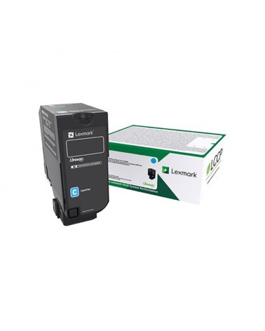 Lexmark Κασέτα Τόνερ 74C2HC0 Κυανό by DoctorPrint
