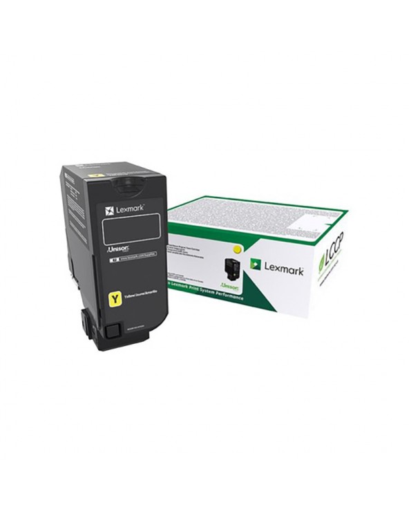 Lexmark Κασέτα Τόνερ 74C2HY0 Κίτρινο by DoctorPrint