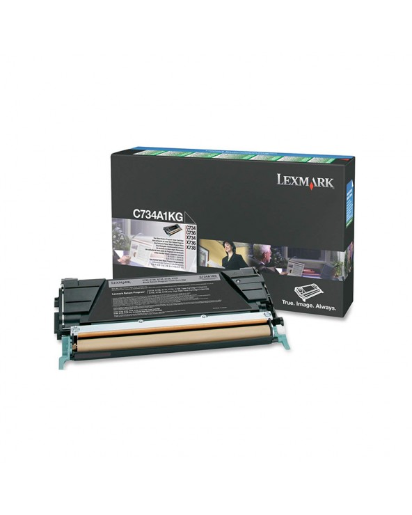Lexmark Κασέτα Τόνερ C734A1KG Μαύρο by DoctorPrint