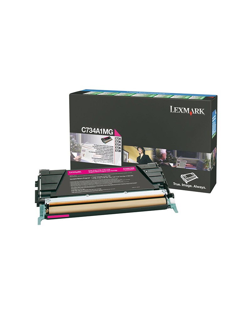 Lexmark Κασέτα Τόνερ C734A1MG Ματζέντα by DoctorPrint