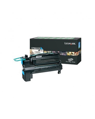 Lexmark Κασέτα Τόνερ C792A1CG Κυανό by DoctorPrint