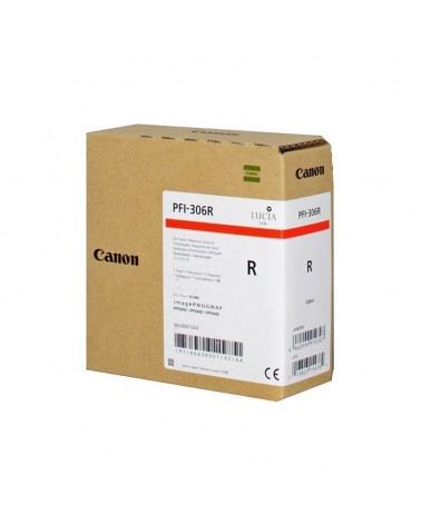 Canon Κασέτα Μελάνης PFI-306 Κόκκινο by DoctorPrint