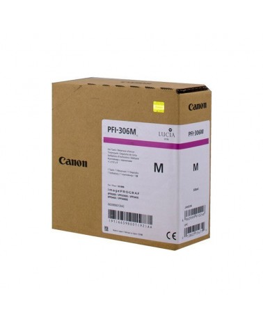 Canon Κασέτα Μελάνης Σειρά PFI-306 Ματζέντα by DoctorPrint