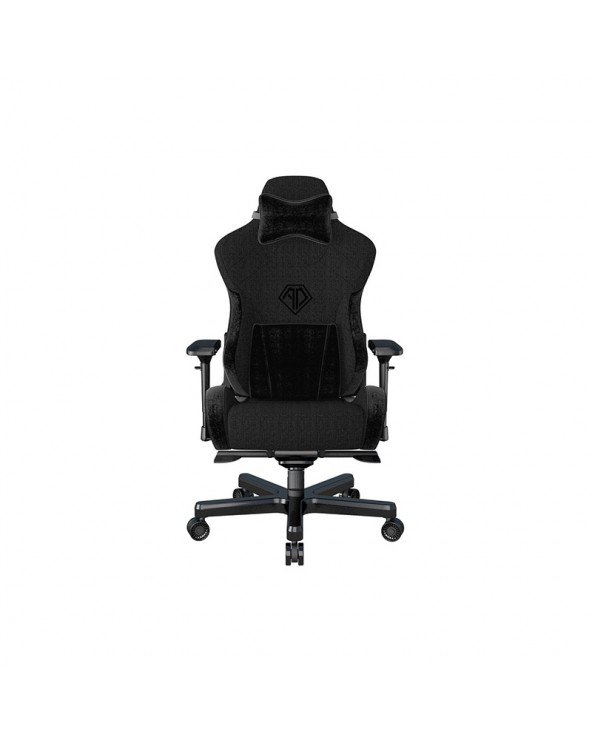 Anda Seat Gaming Chair T-PRO II Black Fabric with Alcantara Stripes by DoctorPrint