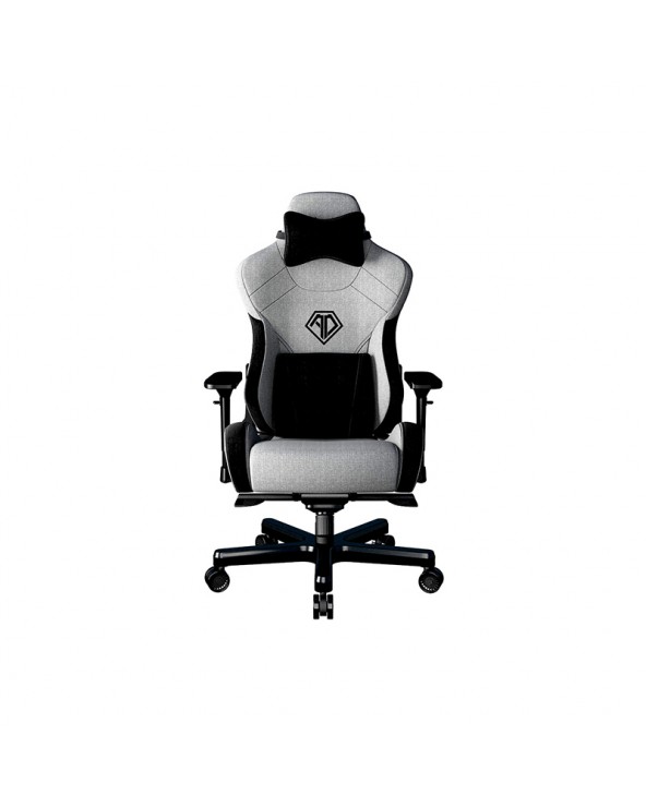 copy of Anda Seat Gaming Chair T-PRO II Light Grey - BlackFabric with Alcantara Stripes by DoctorPrint