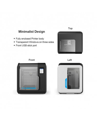 Real Creality REAL 3D Printer FlashForge - Adventurer 3 Wifi Black