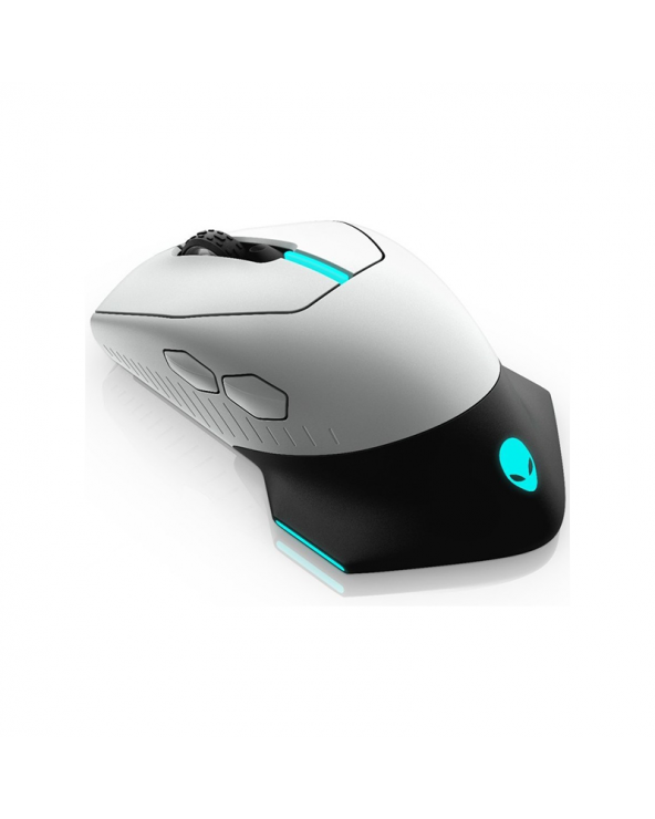 Dell Alienware Wired/Wireless Gaming Mouse - AW610M - Lunar Light by Doctor Print
