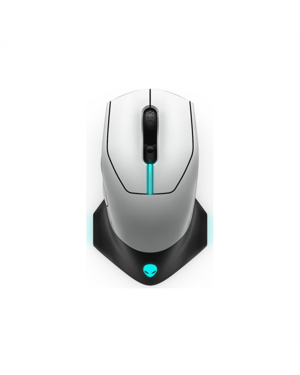 Dell Alienware Wired/Wireless Gaming Mouse - AW610M - Lunar Light by Doctor Print