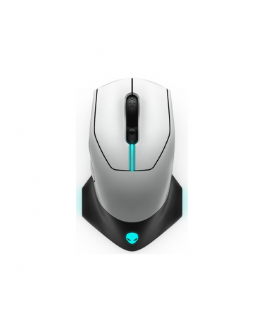 Dell Alienware Wired/Wireless Gaming Mouse - AW610M - Lunar Light by Doctor Print