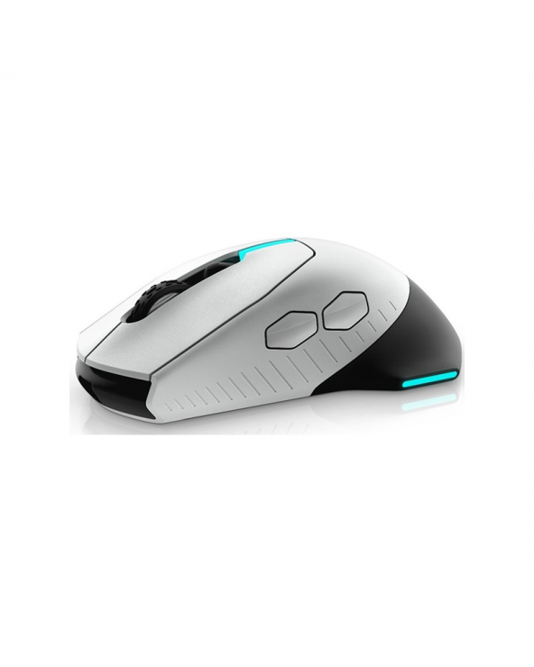 Dell Alienware Wired/Wireless Gaming Mouse - AW610M - Lunar Light by Doctor Print