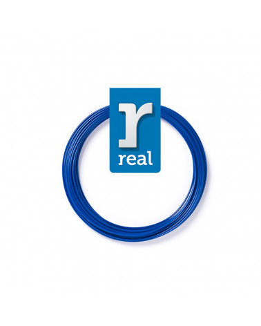 REAL PLA 3D pen filament Blue ( 10 m / 1.75 mm ) (3DPFPLABLUE10MM175) (REF3DPFPLABLUE10MM175)