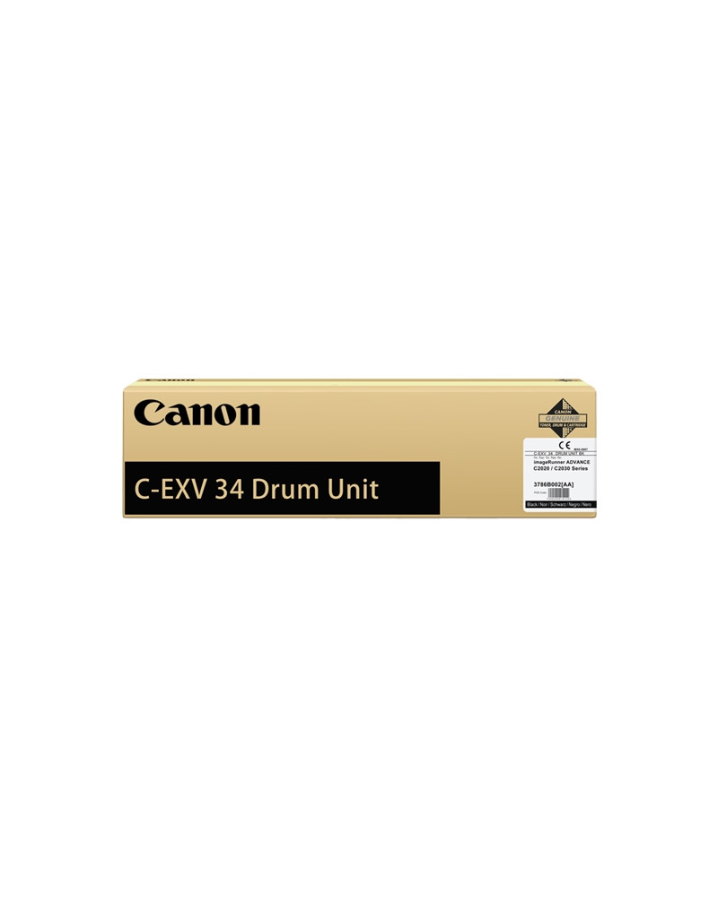CANON IRC2020/2030 DRUM BLACK (C-EXV34) (3786B003) (CAN-T2020DRBK)