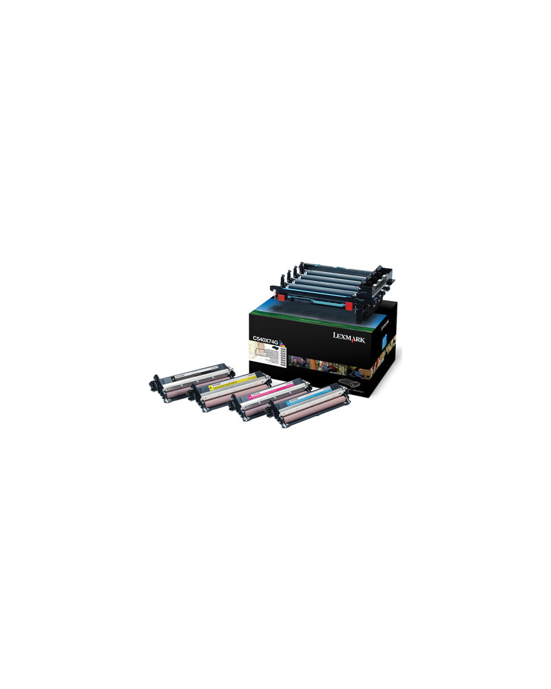 LEXMARK C54x/X543 BLK & COL IMAGING KIT (30k) (C540X74) (LEXC540X74)