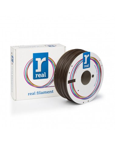 REAL ABS 3D Νήμα Εκτυπωτή Καφέ - Καρούλι 1Kg - 2.85mm