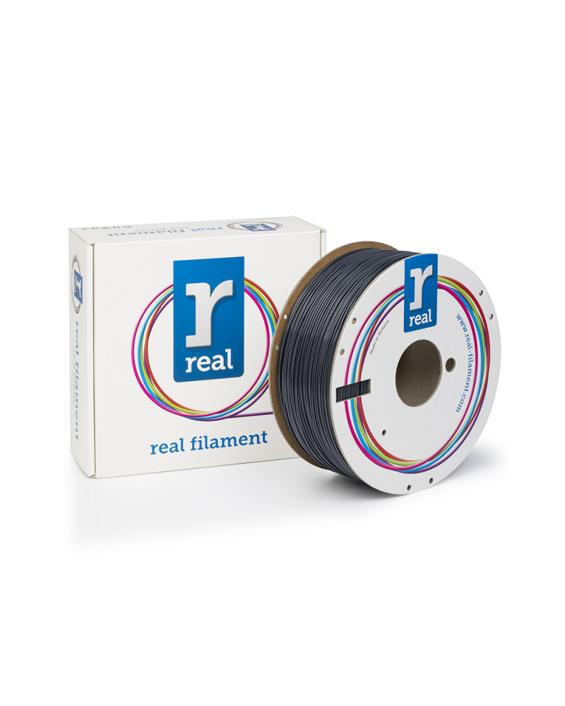REAL ABS 3D Νήμα Εκτυπωτή Γκρι - Καρούλι 1Kg - 1.75mm
