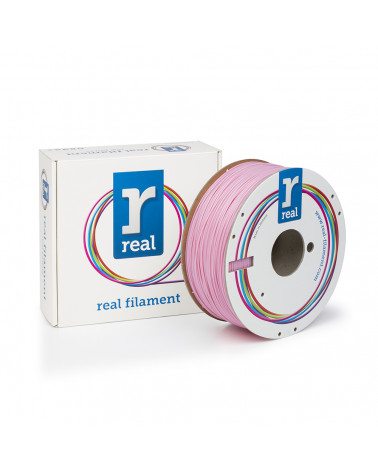 REAL ABS 3D Νήμα Εκτυπωτή Ροζ  - Καρούλι 1Kg - 1.75mm
