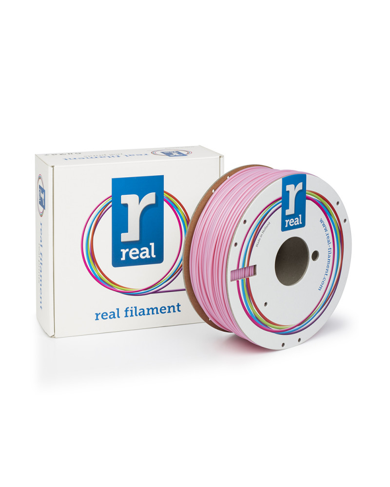 REAL ABS 3D Νήμα Εκτυπωτή Ροζ  - Καρούλι 1Kg - 2.85mm