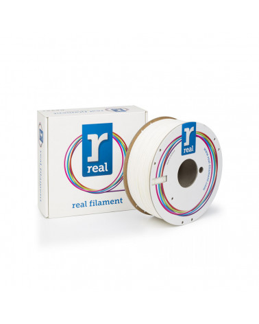 REAL ABS 3D Νήμα Εκτυπωτή Λευκό - Καρούλι 1Kg - 1.75mm