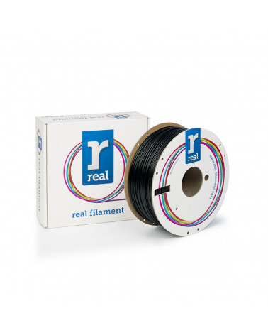 REAL ABS 3D Νήμα Εκτυπωτή Μαύρο - Καρούλι 1Kg - 2.85mm