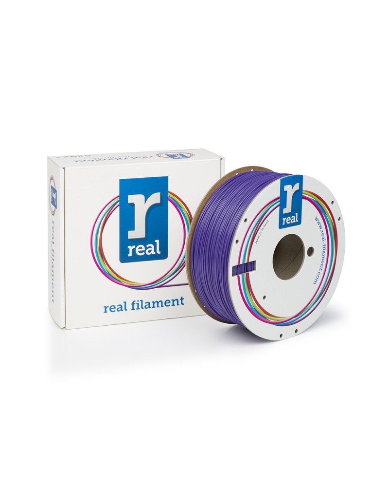 REAL ABS 3D Νήμα Εκτυπωτή Μωβ - Καρούλι 1Kg - 1.75mm