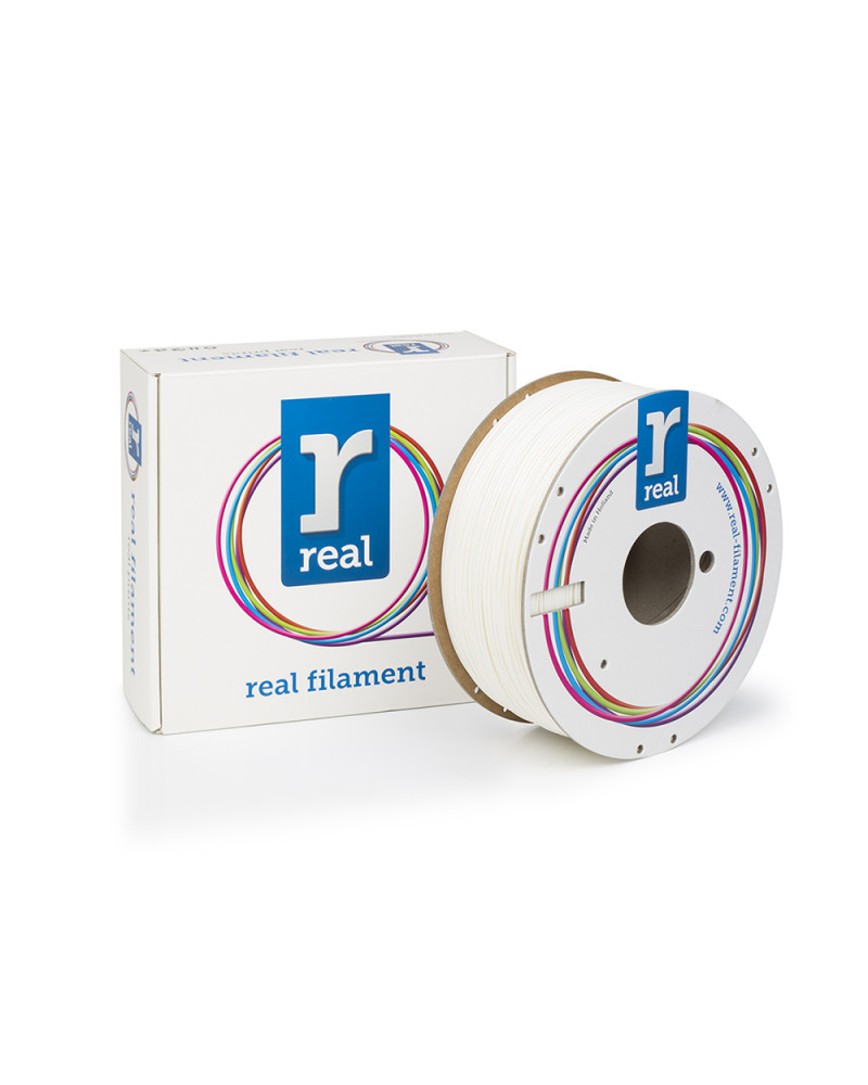 REAL ABS 3D Νήμα Εκτυπωτή Λευκό - Καρούλι 1Kg - 1.75mm