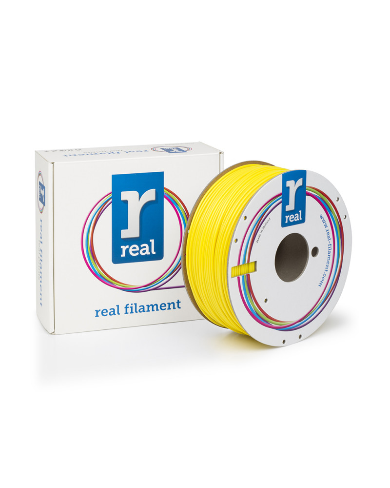 REAL ABS 3D Νήμα Εκτυπωτή Κίτρινο - Καρούλι 1Kg - 2.85mm