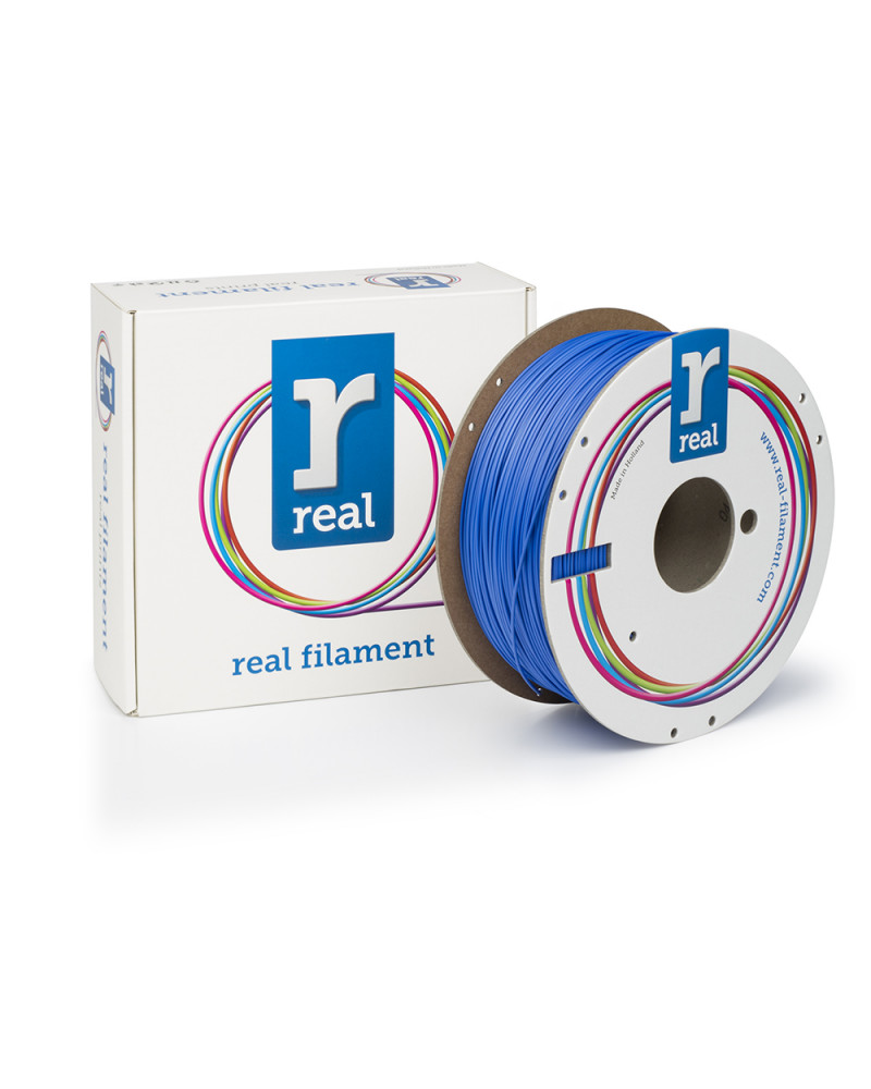 REAL RealFlex 3D Printer Filament - Blue - spool of 1Kg - 1.75mm