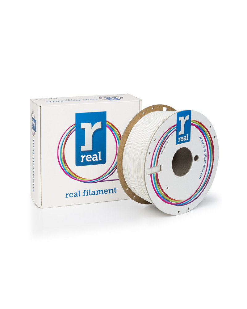 REAL RealFlex 3D Νήμα Εκτυπωτή Λευκό - Καρούλι 1Kg - 1.75mm