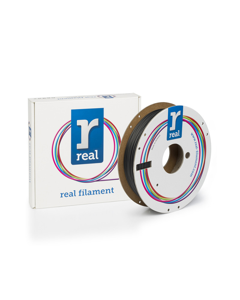 REAL RealFlex 3D Νήμα Εκτυπωτή Μαύρο - Καρούλι 0.5Kg - 1.75mm