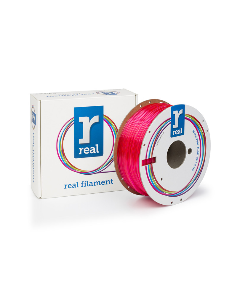 REAL PETG 3D Printer Filament - Translucent Magenta - spool of 1Kg - 1.75mm (REFPETGMAGENTA1000MM175)