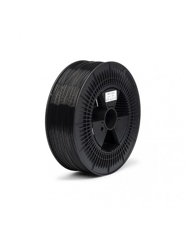 REAL PETG Recycled 3D Printer Filament - Black - spool of  5 Kg - 1.75mm (REFPETGRBLACK5000MM175)