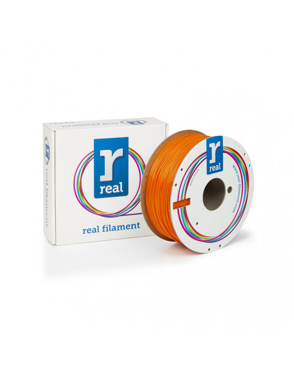 REAL PETG 3D Printer Filament - Orange  – spool of 1Kg - 1.75mm (REFPETGSORANGE1000MM175)