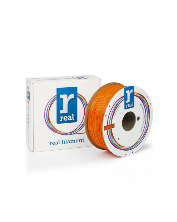 REAL PETG 3D Printer Filament - Orange -  spool of 0.5Kg - 1.75mm (REFPETGSORANGE500MM175)