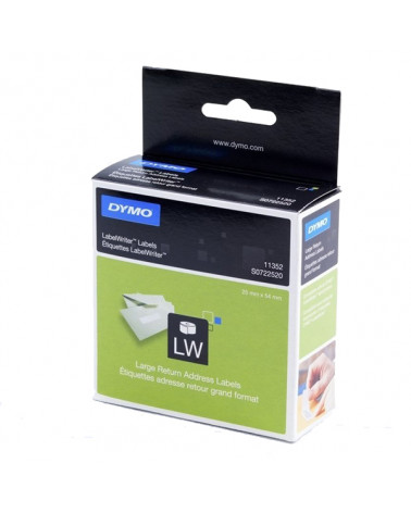 Ετικέτες Ταχυδρομικών Αποστολών DYMO Large Return Address 11352 54 x 25 mm (Λευκές) (DYMO11352)