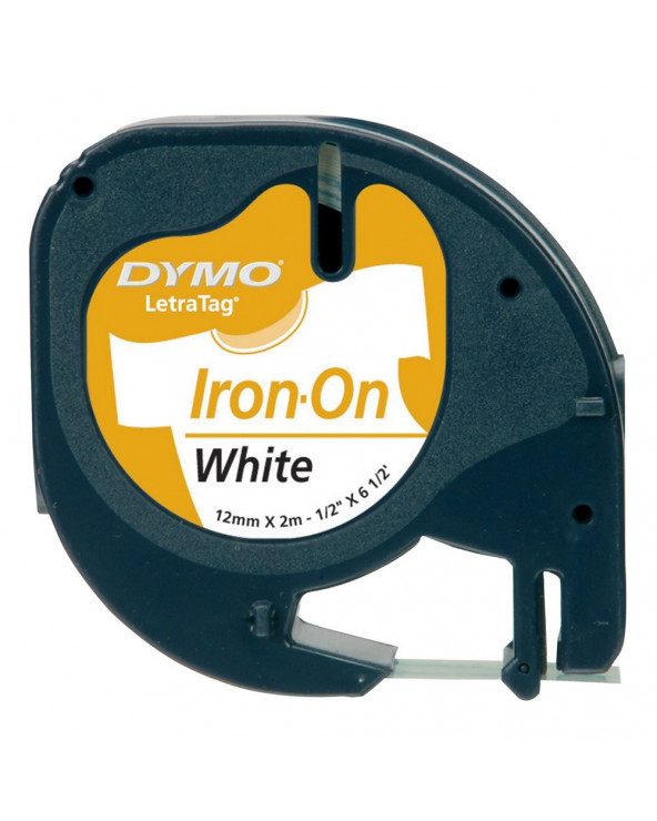 Ταινία Ετικετογράφου DYMO Iron-on 18769 (Μαύρα Γράμματα σε Λευκό Φόντο) (S0718850) (DYMO0718850)