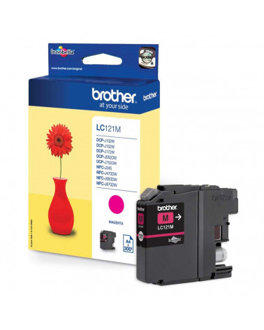 Brother Μελάνι Inkjet LC-121M Magenta (LC-121M) (BRO-LC-121M)