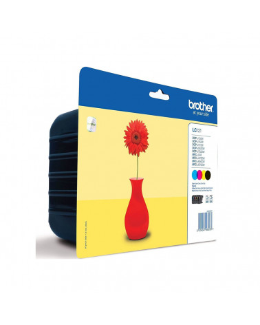 Brother Μελάνι Inkjet  LC-121VP Multipack (LC-121VP) (BRO-LC-121VP)