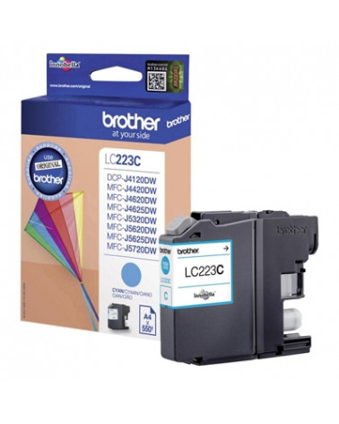 Brother Μελάνι Inkjet LC-223 Cyan (LC-223C) (BRO-LC-223C)