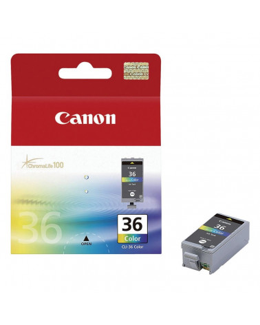 Canon Μελάνι Inkjet CLI-36 Colour (1511B001) (CANCLI-36)